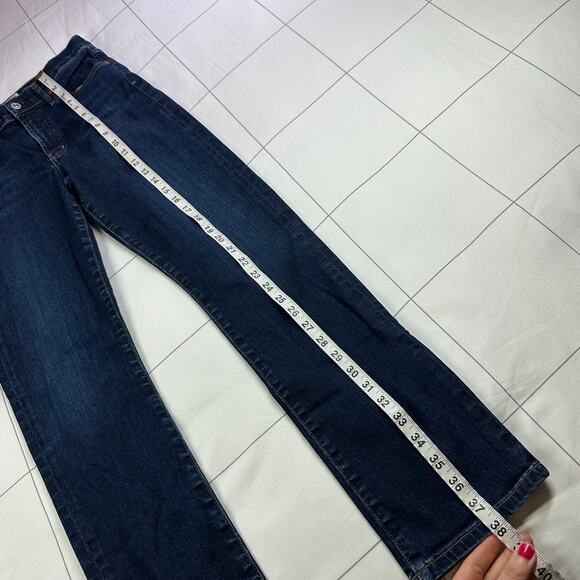 Citizens of Humanity Jeans Womens 27 Blue Skyla Cigarette Mid Rise Loveland Dark - Picture 12 of 13